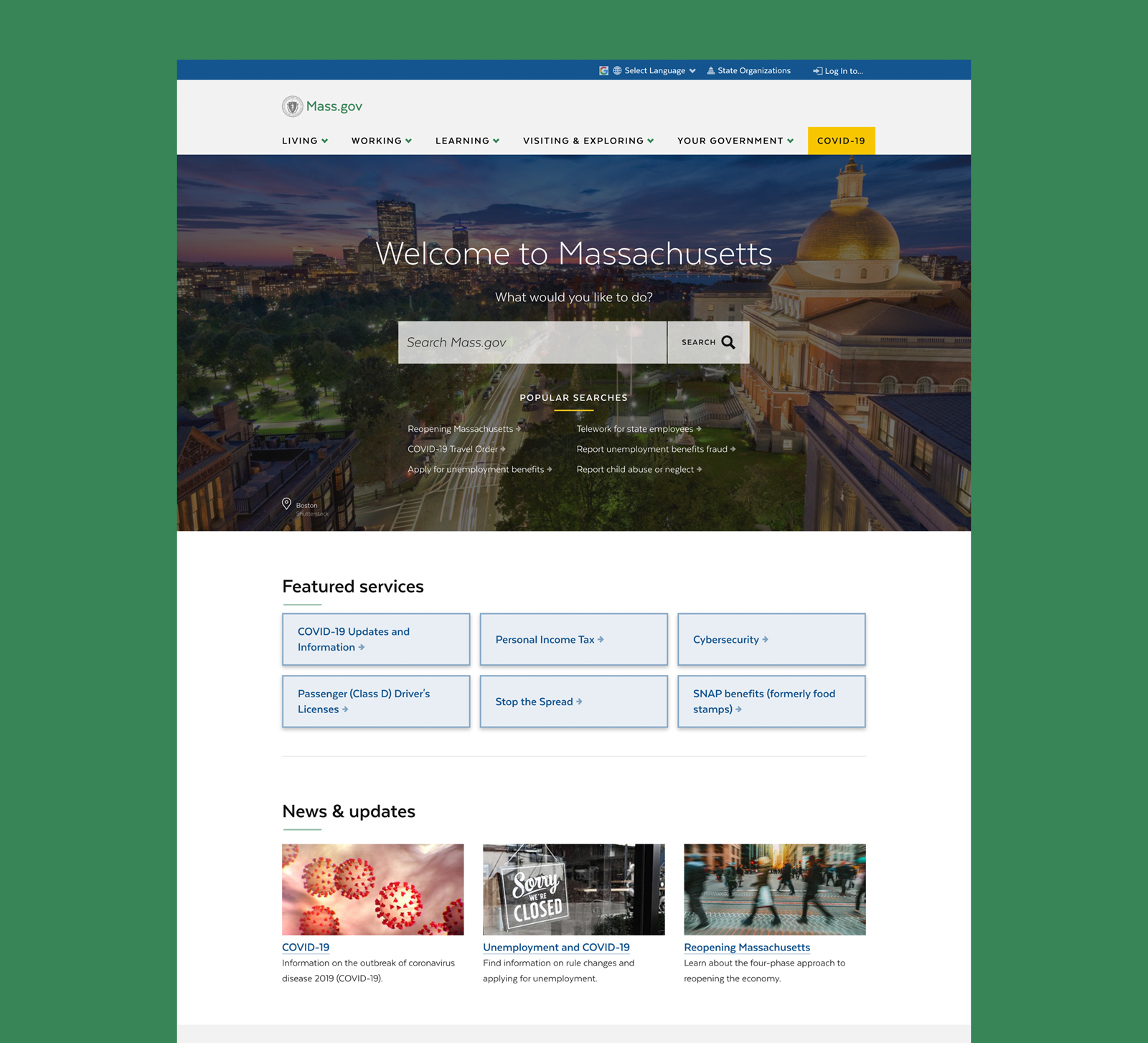 Reimagining What A State Website Can Be | Velir